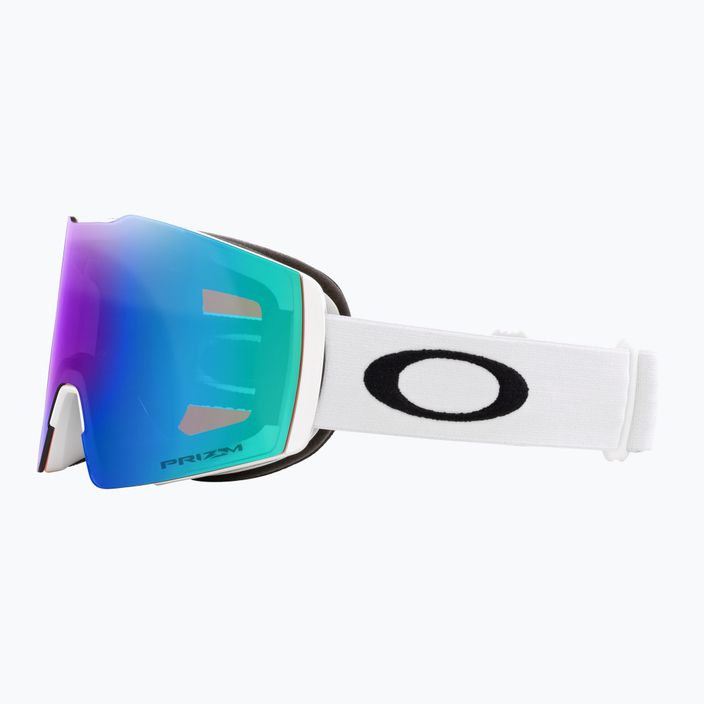 Oakley Fall Line M bianco opaco/prizm argon iridium occhiali da sci 5