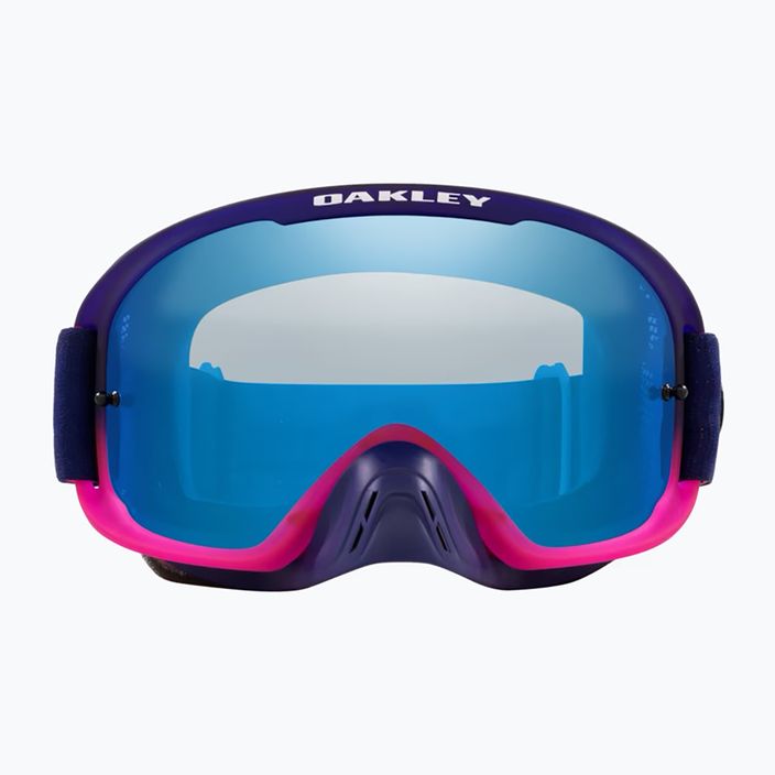 Oakley O Frame 2.0 Pro Occhiali da ciclismo MTB tld navy stripes/nero ice iridium 2