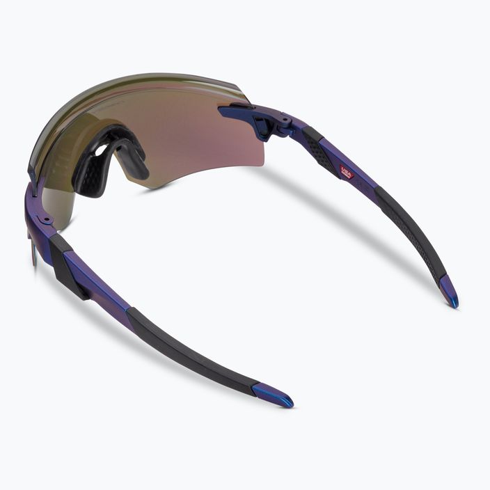 Occhiali da sole Oakley Encoder ciano opaco/blu colorshift/zaffiro Prizm 2