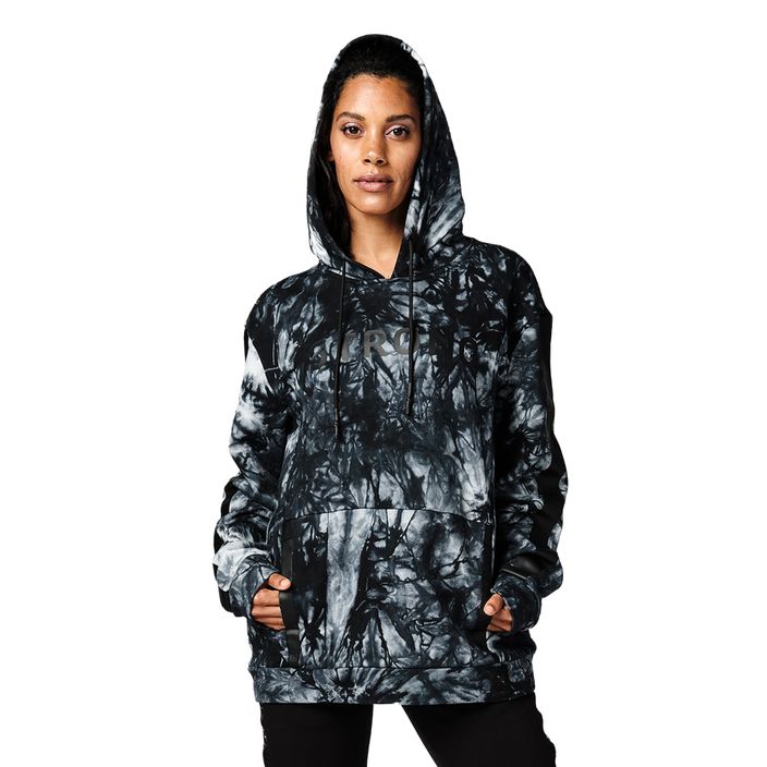Pullover donna STRONG ID Tie-Dye Nero 4