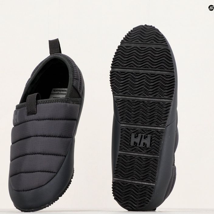 Pantofole da donna Helly Hansen Cabin Loafer nero 15