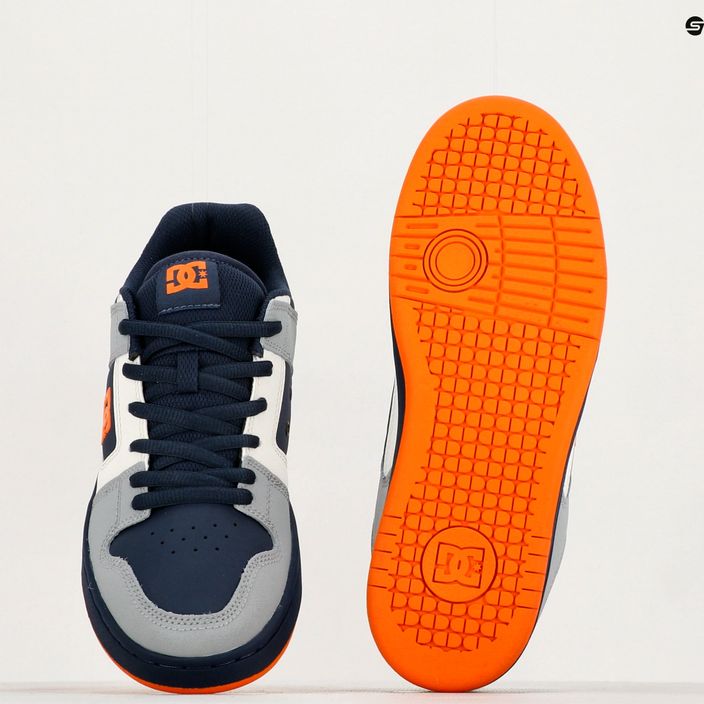 DC Manteca 4 scarpe da uomo dc navy/arancione 15
