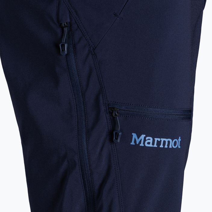 Pantaloni da sci Marmot Pro Tour da donna blu scuro 3