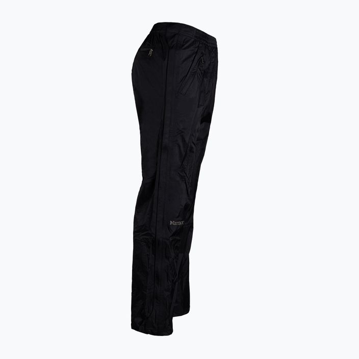Pantaloni da pioggia Marmot PreCip Eco Full Zip da uomo nero 5