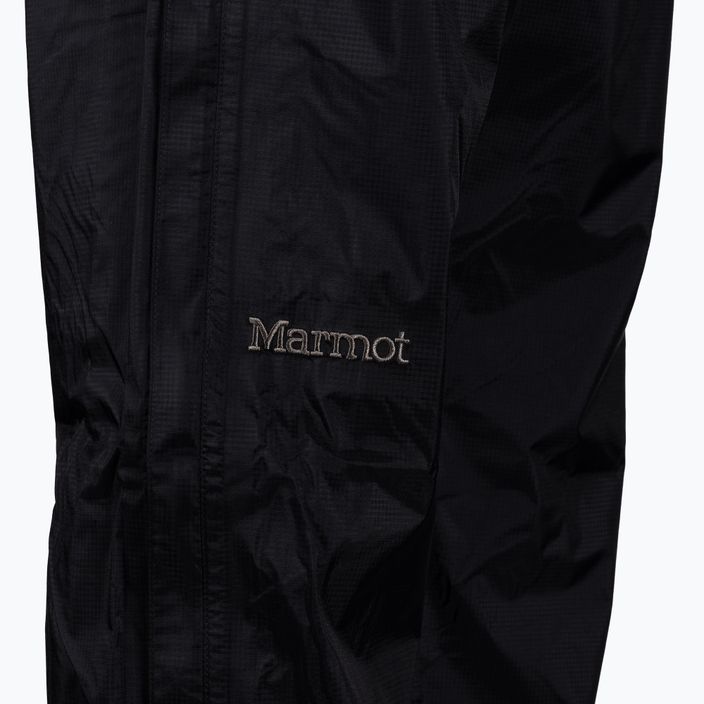 Pantaloni antipioggia Marmot PreCip Eco Full Zip donna nero basic 3