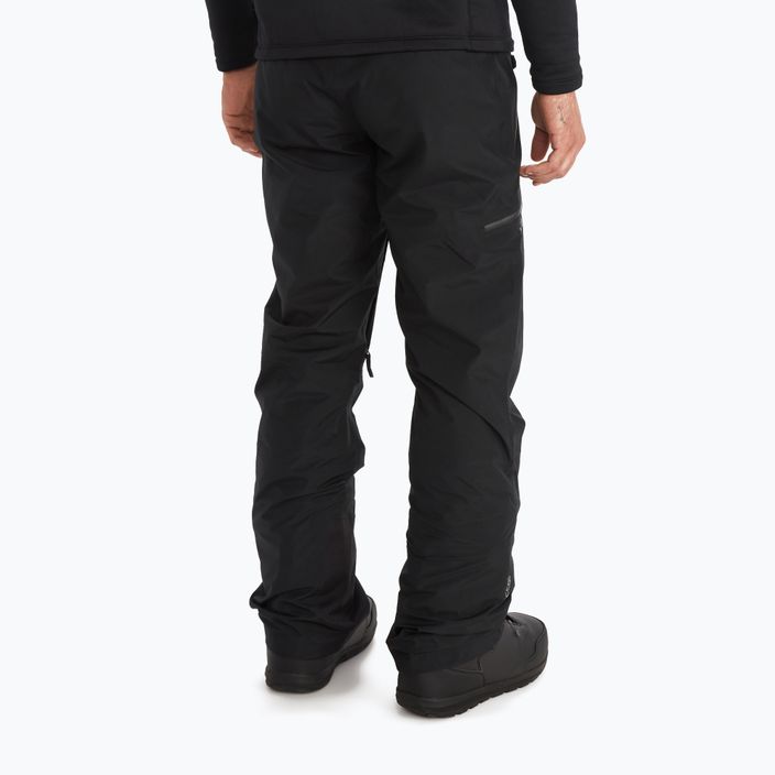 Pantaloni da sci Marmot Lightray Gore Tex da uomo, nero 2