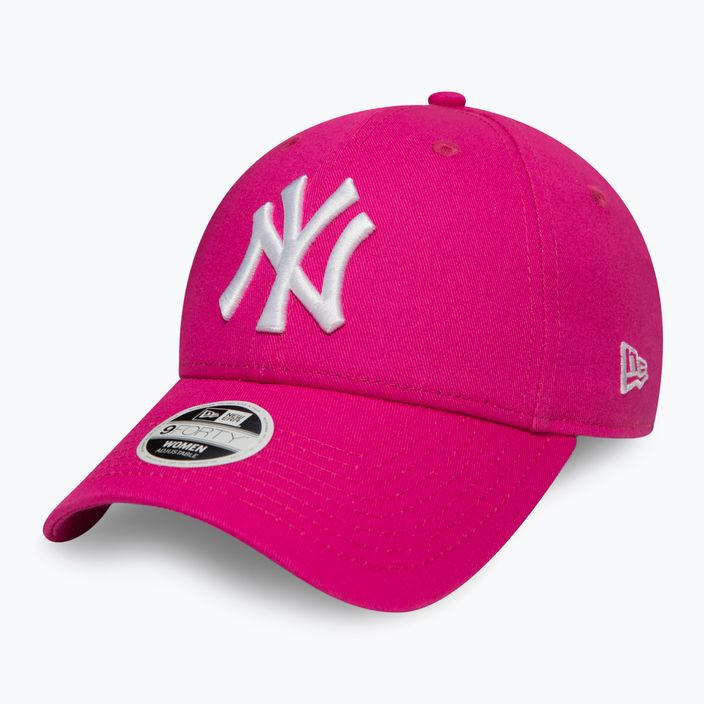 Cappello New Era League Essential 9Forty New York Yankees rosa brillante 3