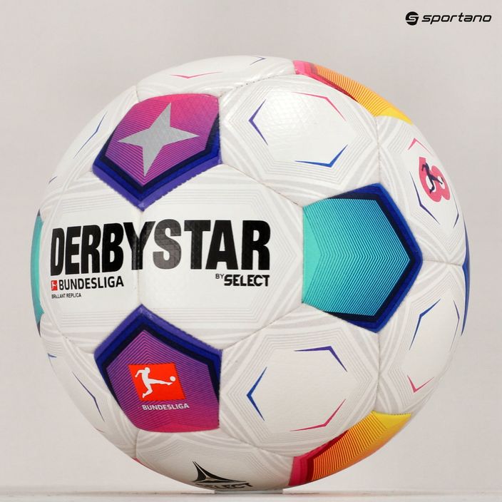 DERBYSTAR Bundesliga Brillant Replica calcio v23 multicolore dimensioni 4 5