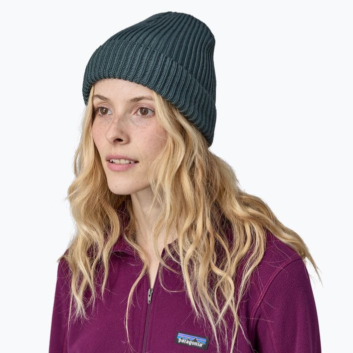 Patagonia Fishermans Rolled Beanie berretto invernale verde nouveau 2