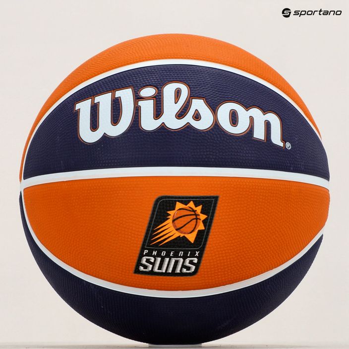 Wilson NBA Team Tribute Phoenix Suns basket viola taglia 7 4