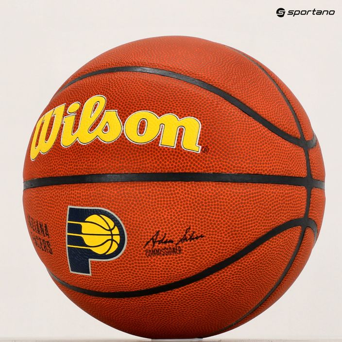 Wilson NBA Team Alliance Indiana Pacers marrone taglia 7 basket 6