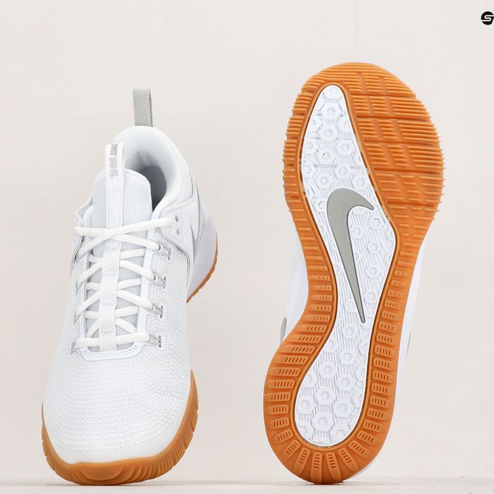 Nike Air Zoom Hyperace 2 LE bianco/argento metallico bianco scarpe da pallavolo 8