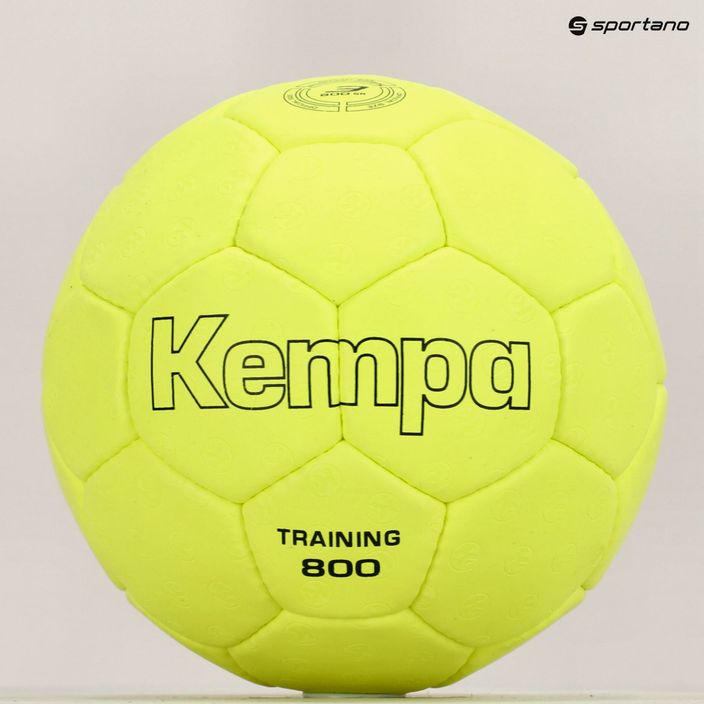 Kempa Training 800 pallamano giallo neon taglia 3 6