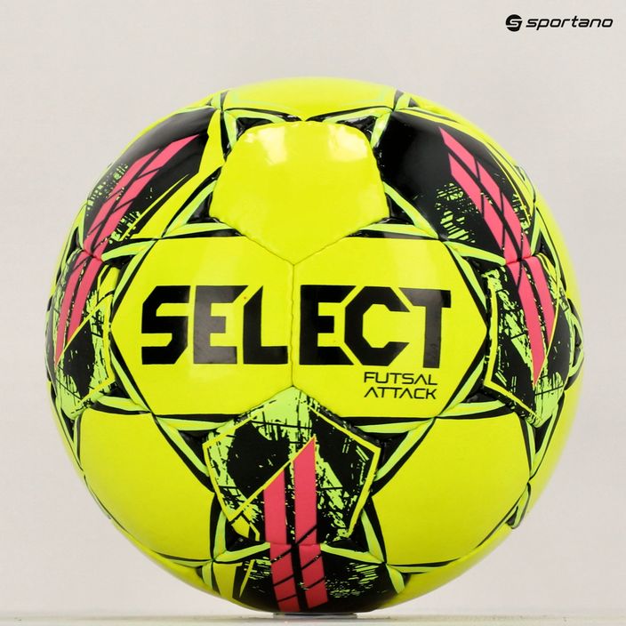 SELECT Futsal Attack Calcio V22 giallo 320008 4