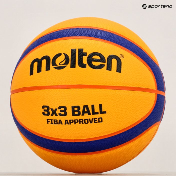 Pallacanestro Molten B33T5000 FIBA 3x3 giallo/blu misura 3 5