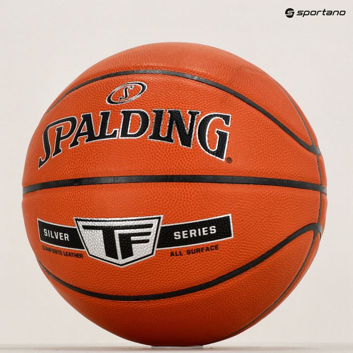 Spalding Silver TF basket arancione taglia 7 5