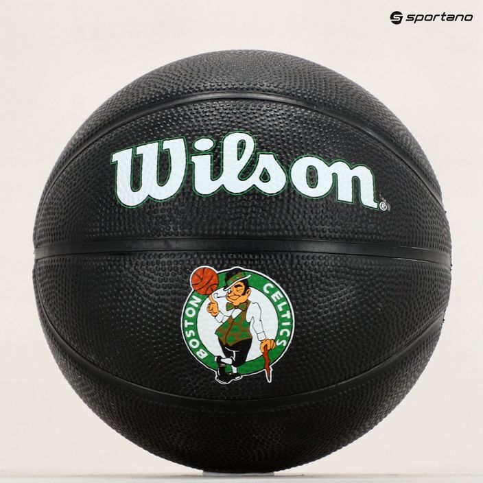 Pallacanestro per bambini Wilson NBA Team Tribute Mini Boston Celtics nero taglia 3 8