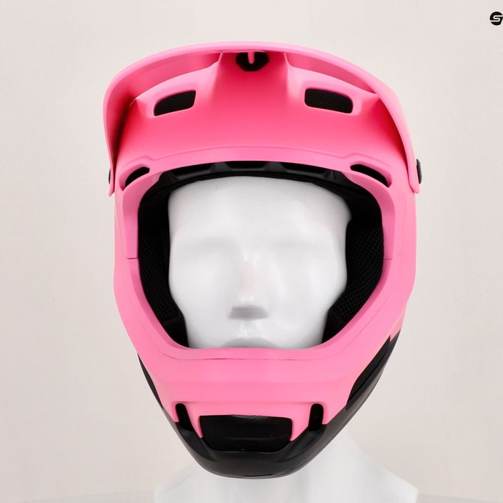 POC Coron Air MIPS casco da bicicletta rosa attinio/nero uranio opaco 6