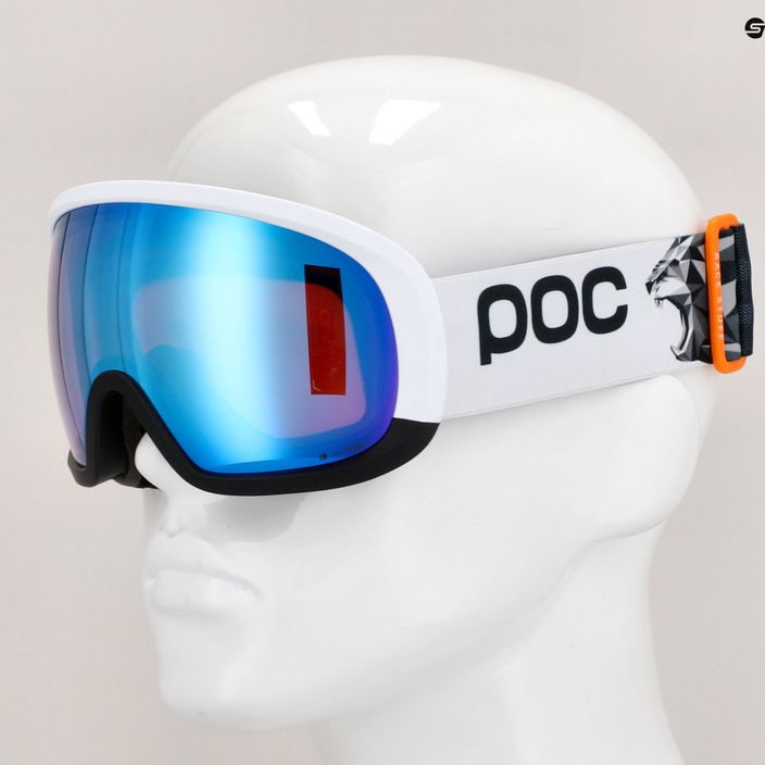 Occhiali da sci POC Fovea Mid Race Marco Odermatt Ed. idrogeno bianco/nero/parzialmente blu 7
