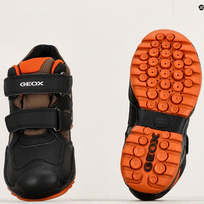 Geox Nuove scarpe Savage Abx junior nero/arancio scuro 15