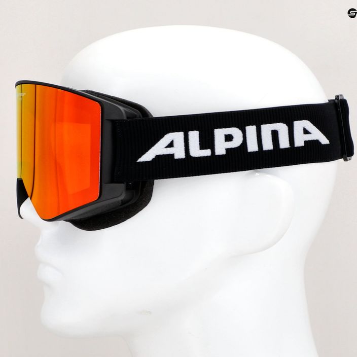 Occhiali da sci Alpina Narkoja Q-Lite nero/arancio 5