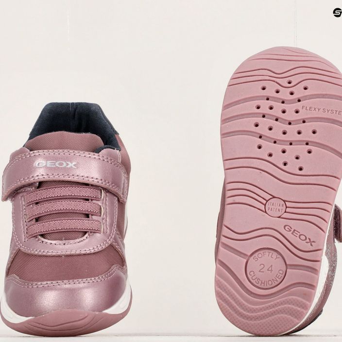 Geox Rishon rosa scuro/navy scarpe da bambino 15