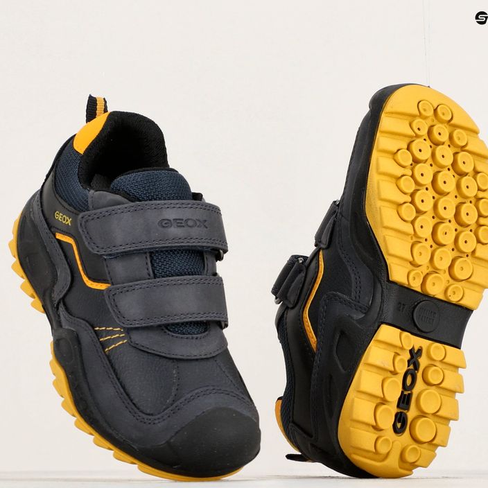 Geox New Savage scarpe junior blu/giallo 15
