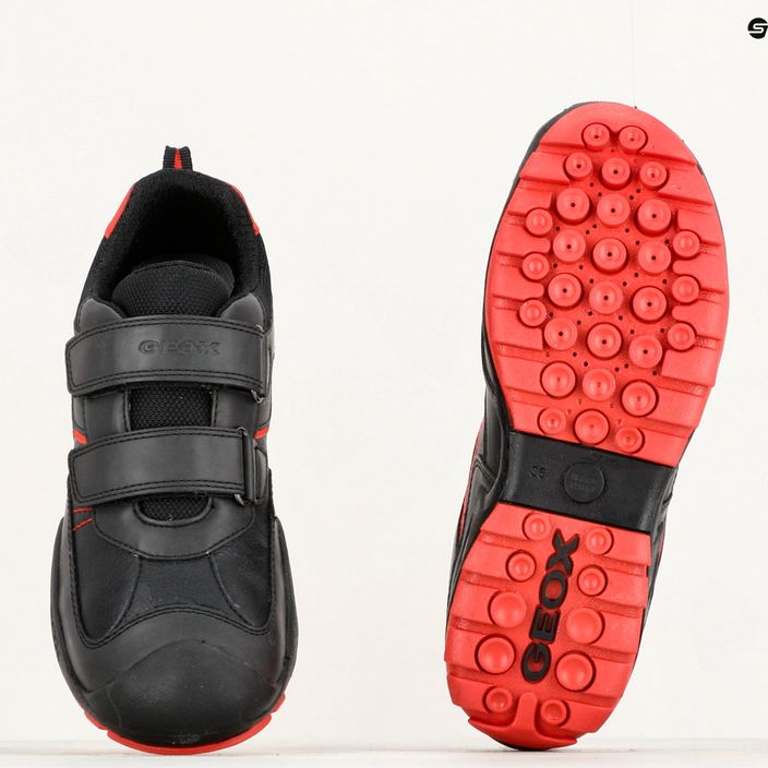 Geox Nuove scarpe Savage junior nero/rosso 15