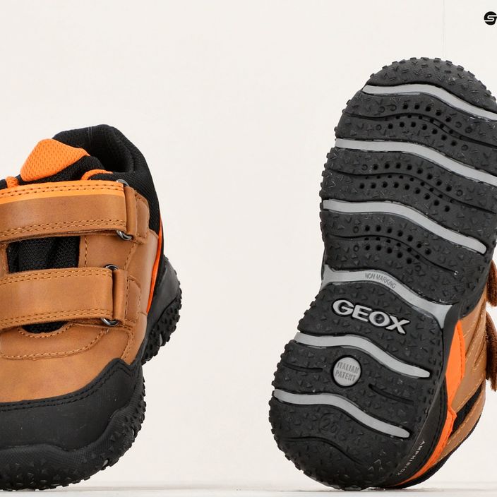 Geox Baltic Abx tabacco/arancione scarpe da bambino 8