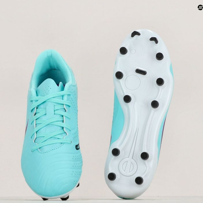 Nike Jr Legend 10 Academy FG/MG scarpe da calcio per bambini iper turchese/fucsia dream/nero 8