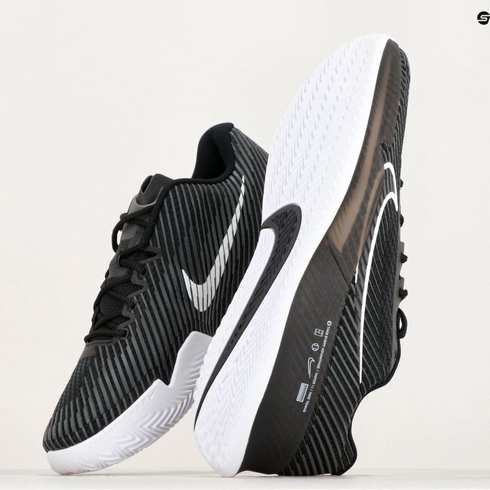 Scarpe da tennis da uomo Nike Air Zoom Vapor 11 nero/antracite/bianco 8