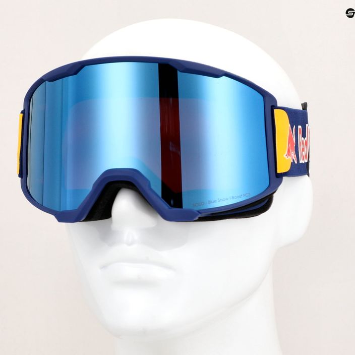 Occhiali da sci Red Bull SPECT Solo blu scuro/blu/viola/blu a specchio 4