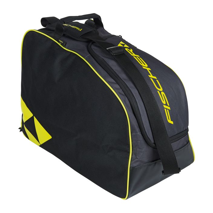 Borsa da sci Fischer Boot Helmet Bag Alpine Eco 50 l nero/grigio/giallo 2