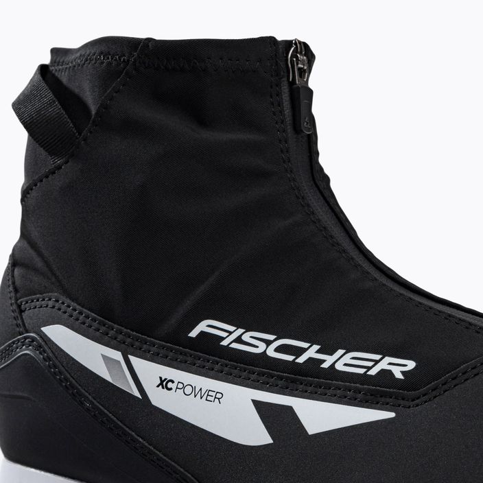 Scarponi da sci di fondo Fischer XC Power nero/bianco 8