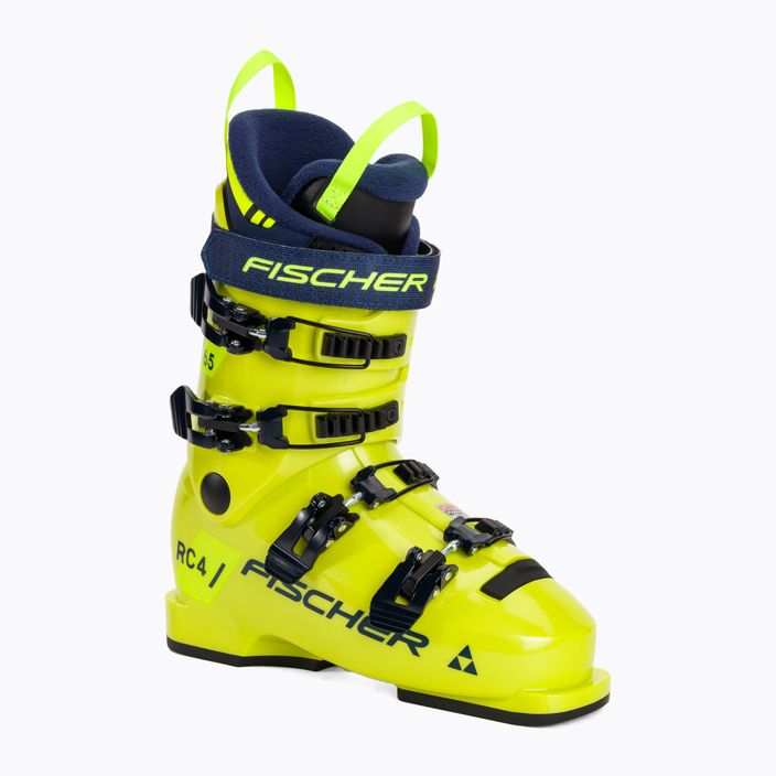 Scarponi da sci per bambini Fischer RC4 65 JR giallo/giallo