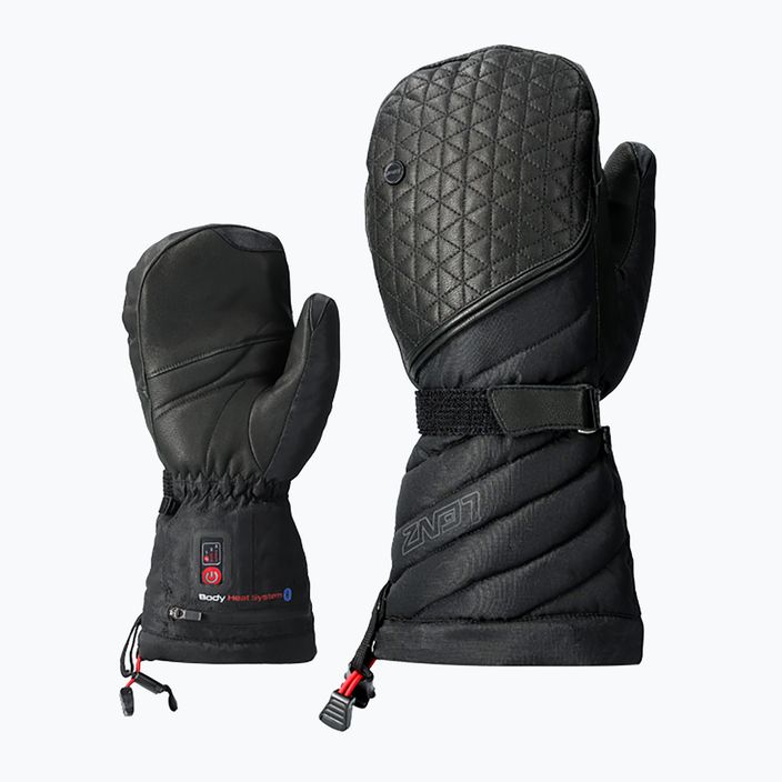 Guanto da sci riscaldato da donna Lenz Heat Glove 6.0 Finger Cap Mittens nero 7