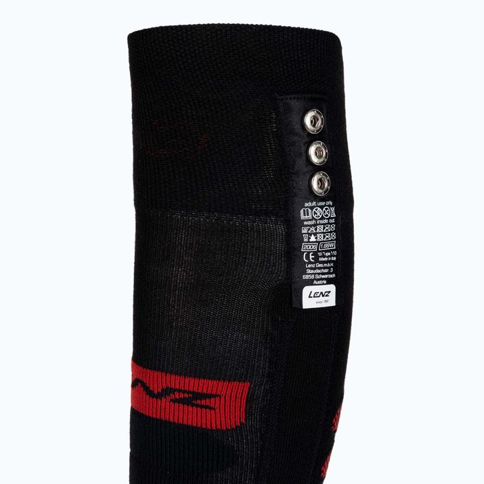 Lenz Set di calze termiche 5.0 con puntale + confezione al litio RCB 1200 calze da sci riscaldate 6