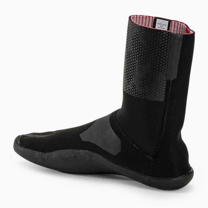 ION Socks Ballistic 3/2 Calze in neoprene con spacco interno nero 3