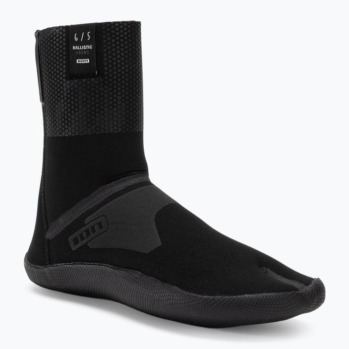 ION Socks Ballistic 6/5 Internal Split 2.0 calze in neoprene nero