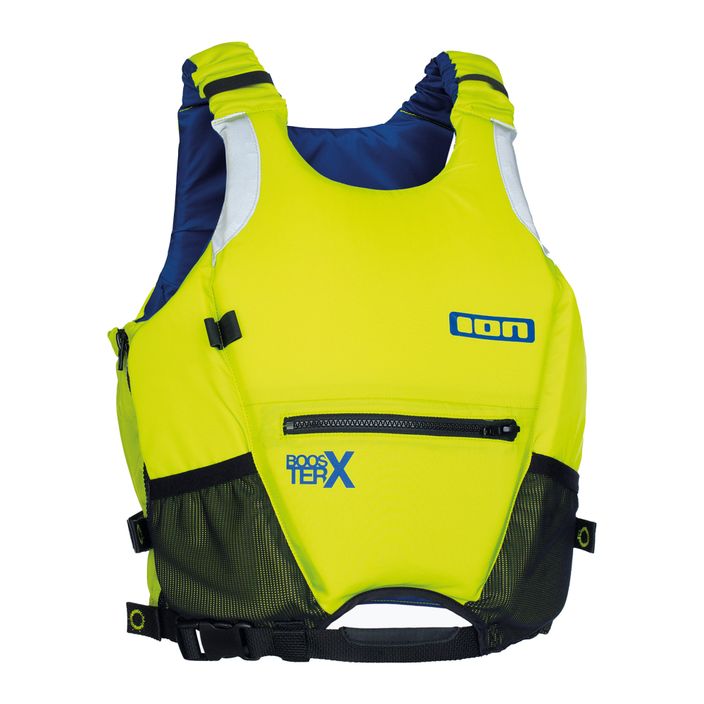 Gilet con zip laterale ION Booster X lime 2
