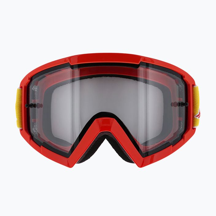 Occhiali da ciclismo Red Bull SPECT Whip rosso lucido/bianco/flash trasparente 2