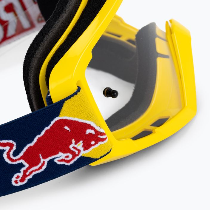 Occhiali da ciclismo Red Bull SPECT Whip giallo neon lucido/blu/flash chiaro 5