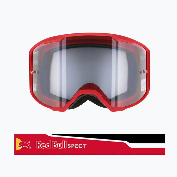 Occhiali da ciclismo Red Bull SPECT Strive rosso/rosso/nero/chiaro lucido 7