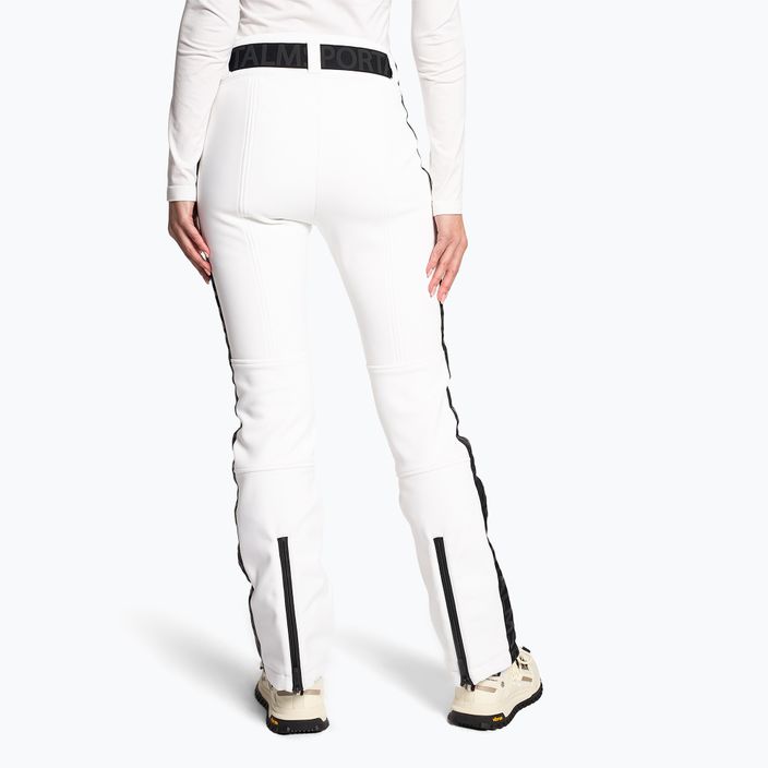Pantaloni da sci da donna Sportalm Mayli bianco ottico 2