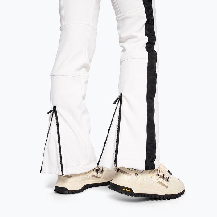 Pantaloni da sci da donna Sportalm Mayli bianco ottico 5