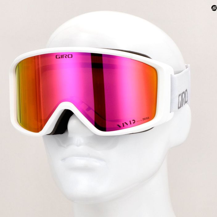 Occhiali da sci Giro Index 2.0 bianco/rosa vivo 6