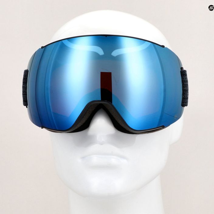 Occhiali da sci HEAD Magnify 5K blu/crema/arancione 7