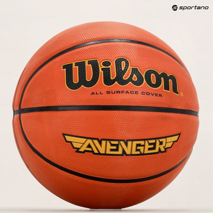 Wilson Avenger 295 arancione basket dimensioni 7 7