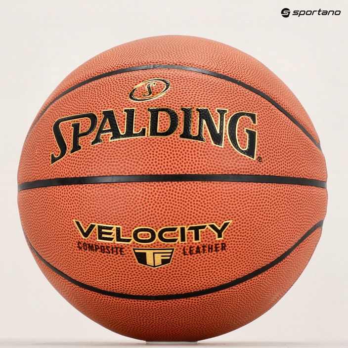 Pallone Spalding Velocity Orange misura 7 5