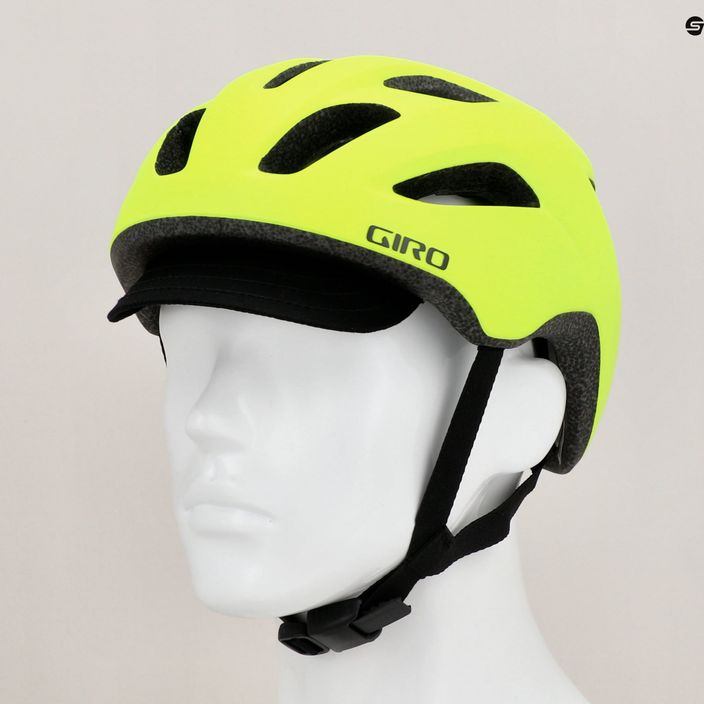 Giro casco bici Cormick opaco highlight giallo nero 9
